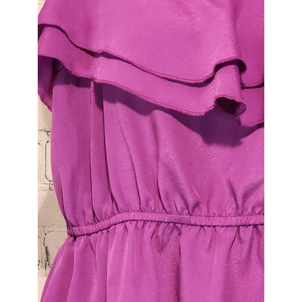 Forever 21 Purple Dress Short Sz L - Picture 3 of 8